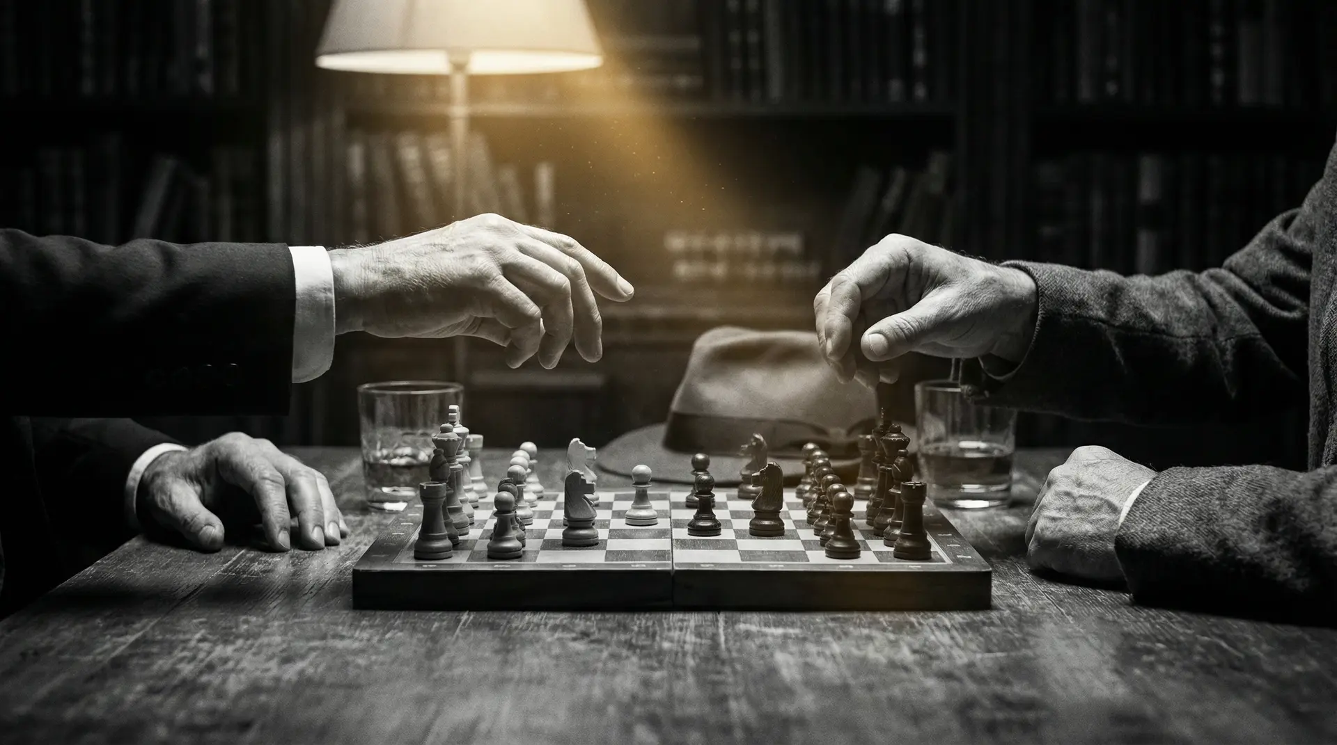 おっぱい エロ 艺术探索系列 - 非线性叙事，棋盘上的对弈象征命运的交错